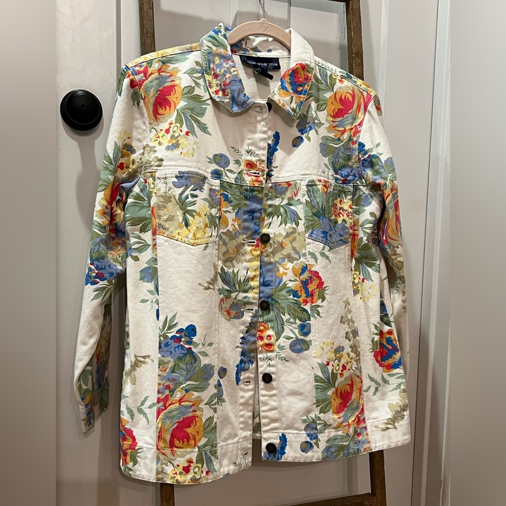 Susan Graver Jean Jacket